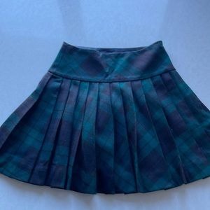 Ralph Lauren Tartan Plaid Pleated Skirt. Gently used. Girls